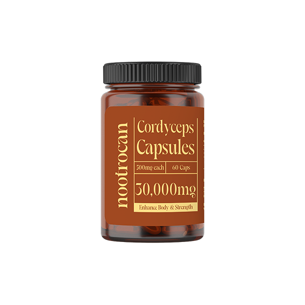 Nootrocan 45000mg Nootropic Vegan Mushroom Capsules - 60 Caps